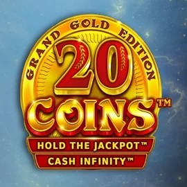 20 Coins Grand Gold Edition slot logo by Wazdan at Gigaspinz Casino