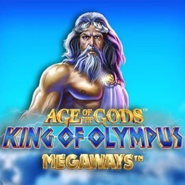 Enjoy Age Of The Gods: King of Olympus Megaways by Origins – logo hosted on gigaspinzcasino.org