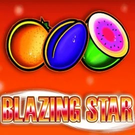 Blazing Star slot logo by Merkur Gaming at Gigaspinz Casino