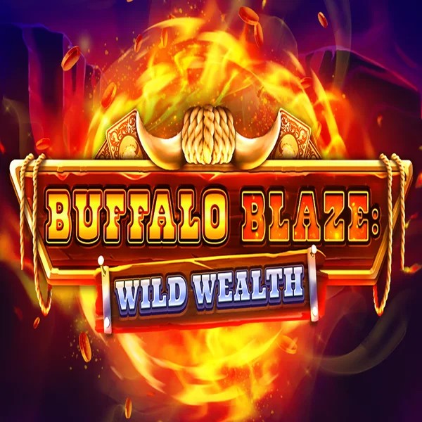 Buffalo Blaze Wild Wealth slot visual from OctoPlay available on gigaspinzcasino.org
