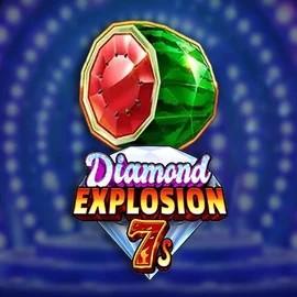 Diamond Explosion 7s slot visual from RubyPlay available on gigaspinzcasino.org