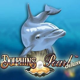 Official Slots logo: Dolphins Pearl Deluxe by Novomatic at Gigaspinz Casino