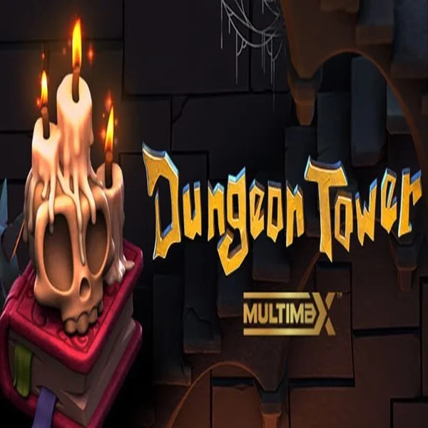 Dungeon Tower logo – Slots by Peter & Sons at Gigaspinz Casino