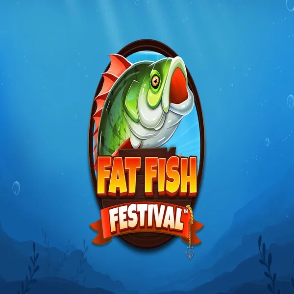 Fat Fish Festival online game logo by Wishbone Games on gigaspinzcasino.org
