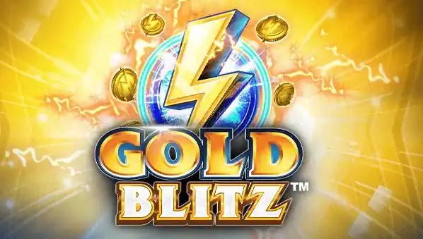 Gold Blitz logo by Fortune Factory Studios at Gigaspinz Casino