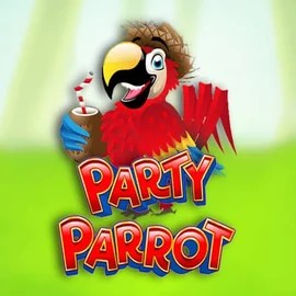 Slots logo of Party Parrot from Rival at Gigaspinz Casino