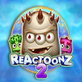 Reactoonz 2 by Play'n GO, showcased at gigaspinzcasino.org – game logo