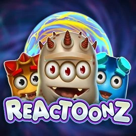 Reactoonz logo by Play'n GO Gigaspinz Casino