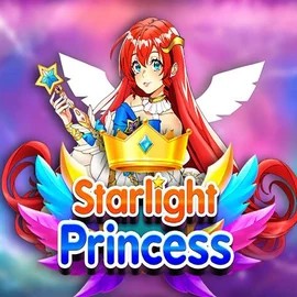 Starlight Princess slot logo by Pragmatic Play at Gigaspinz Casino