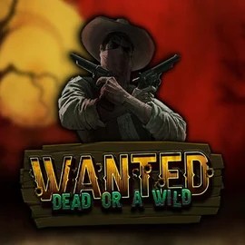 Wanted Dead or a Wild by Hacksaw Gaming, showcased at gigaspinzcasino.org – game logo